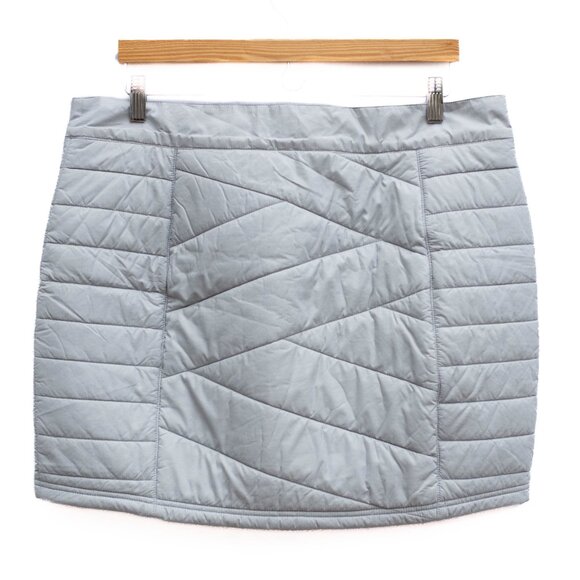 Smartwool Smartloft Puffer Skirt NWT — Women’s L — Storm Gray — Ski/Travel - Picture 4 of 10